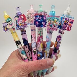 K-POP DEMON HUNTERS 6-Pack Gel Pens NEW